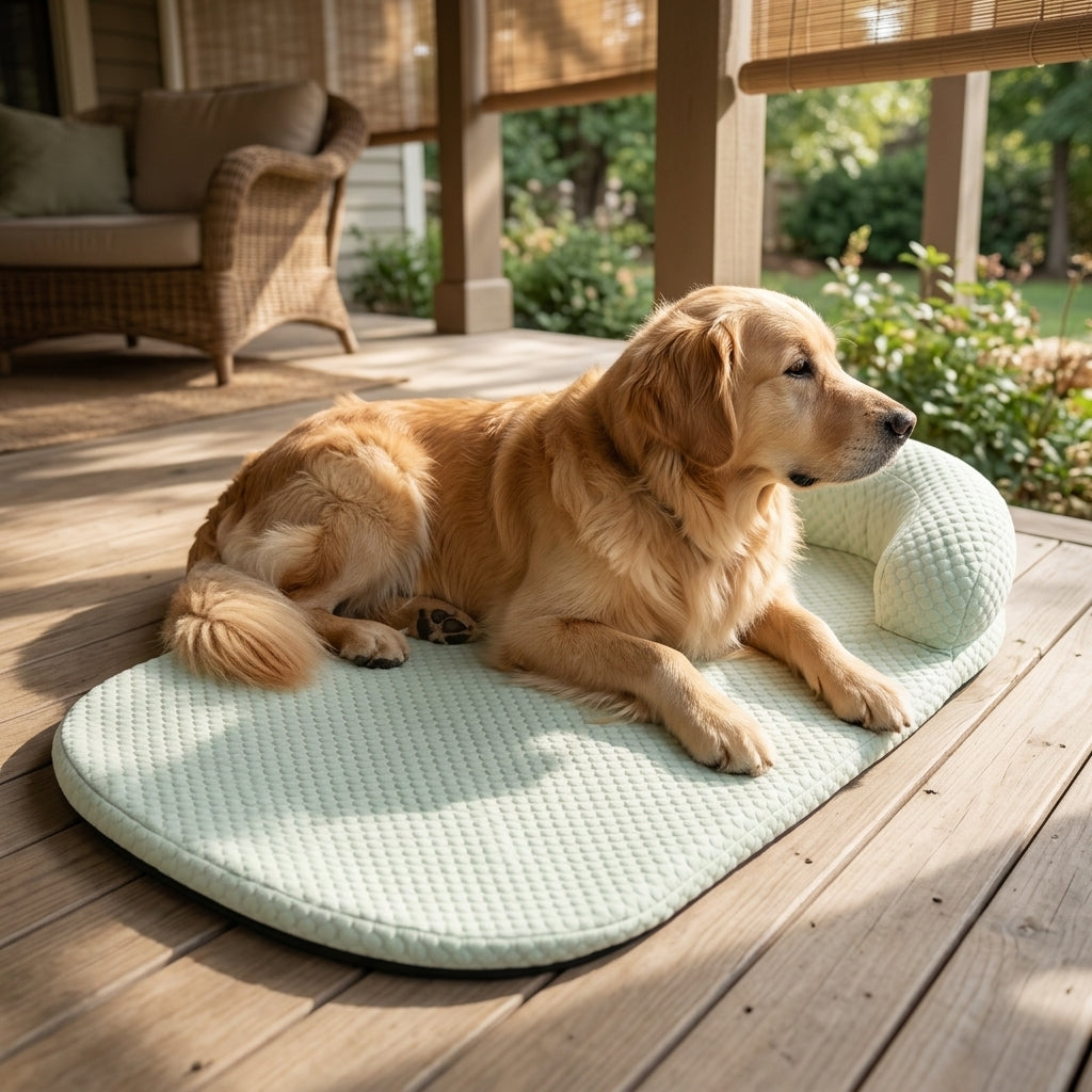 Colchoneta Refrescante de Seda de Hielo — 7 Tallas para Perros y Gatos