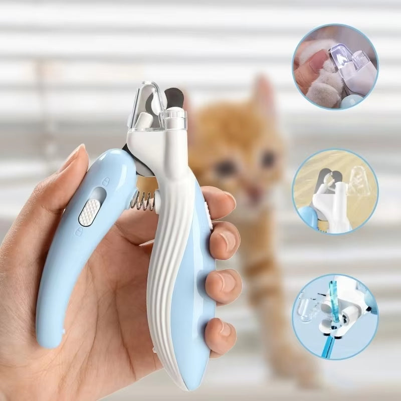 Cortaúñas con luz LED para perros y gatos – imagen 1