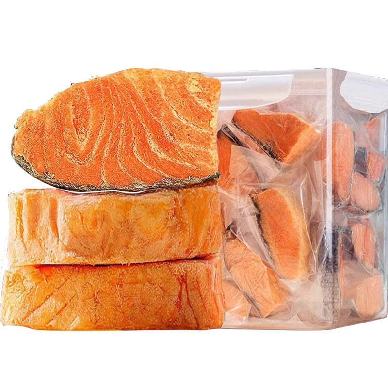 Salmón liofilizado, snack natural para perros y gatos – imagen 2