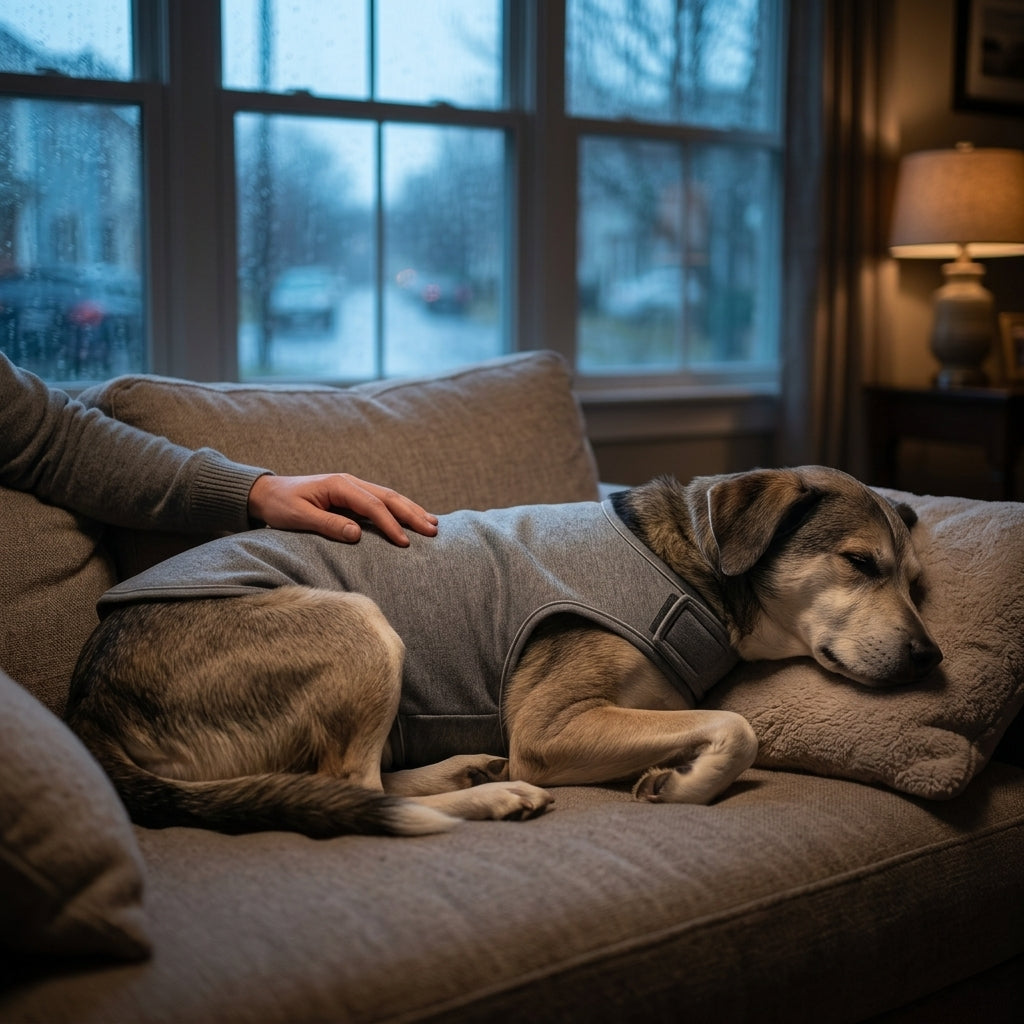 Chaleco Antiansiedad para Perros — Efecto Abrazo Calmante