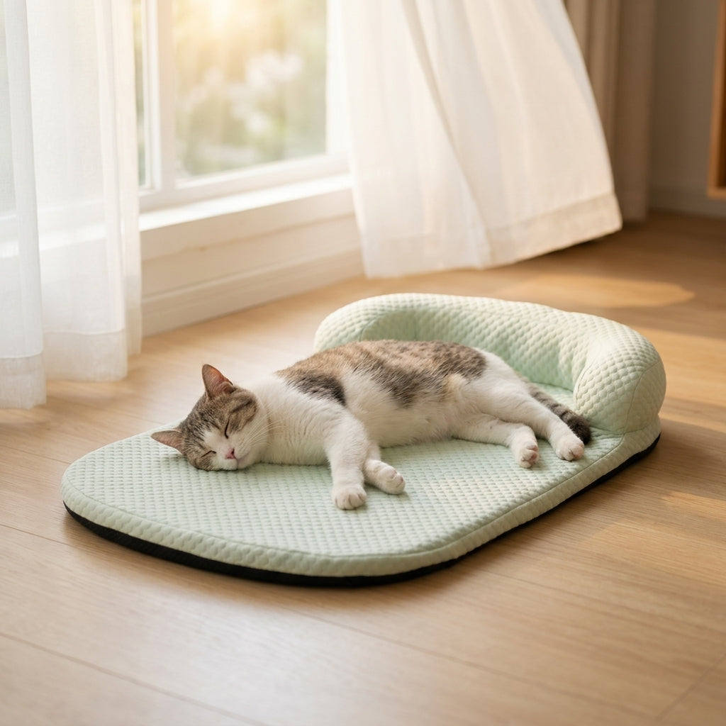 Colchoneta Refrescante de Seda de Hielo — 7 Tallas para Perros y Gatos