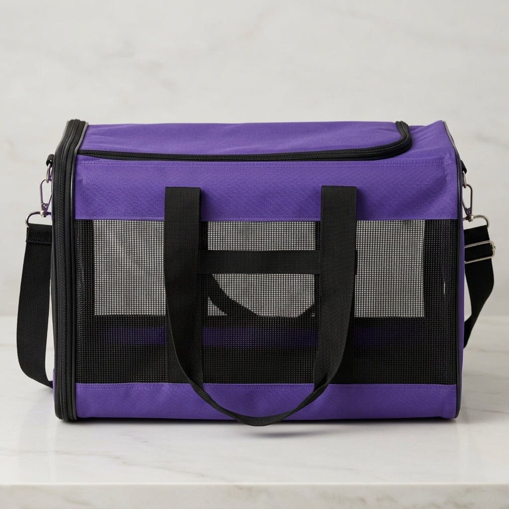 Bolso Transportador Plegable para Perros y Gatos — Tela Oxford Transpirable