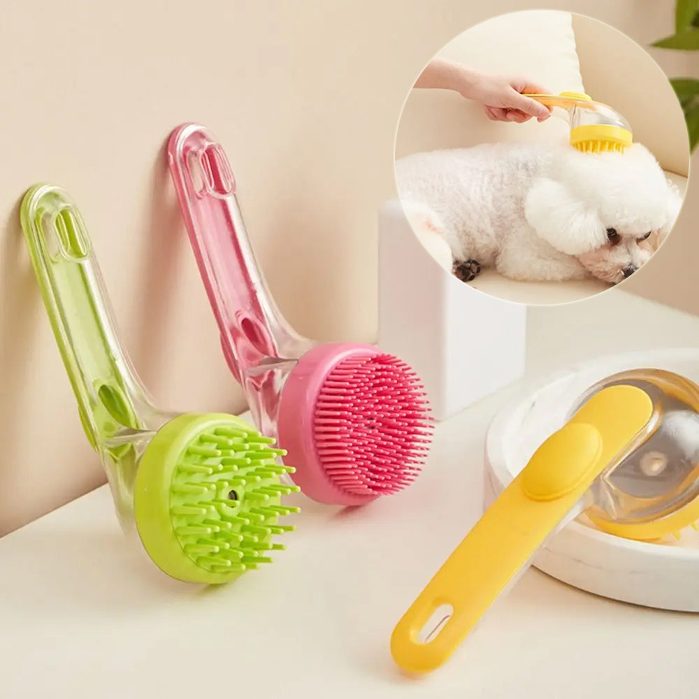 Cepillo de baño con mango largo para perros – imagen 1
