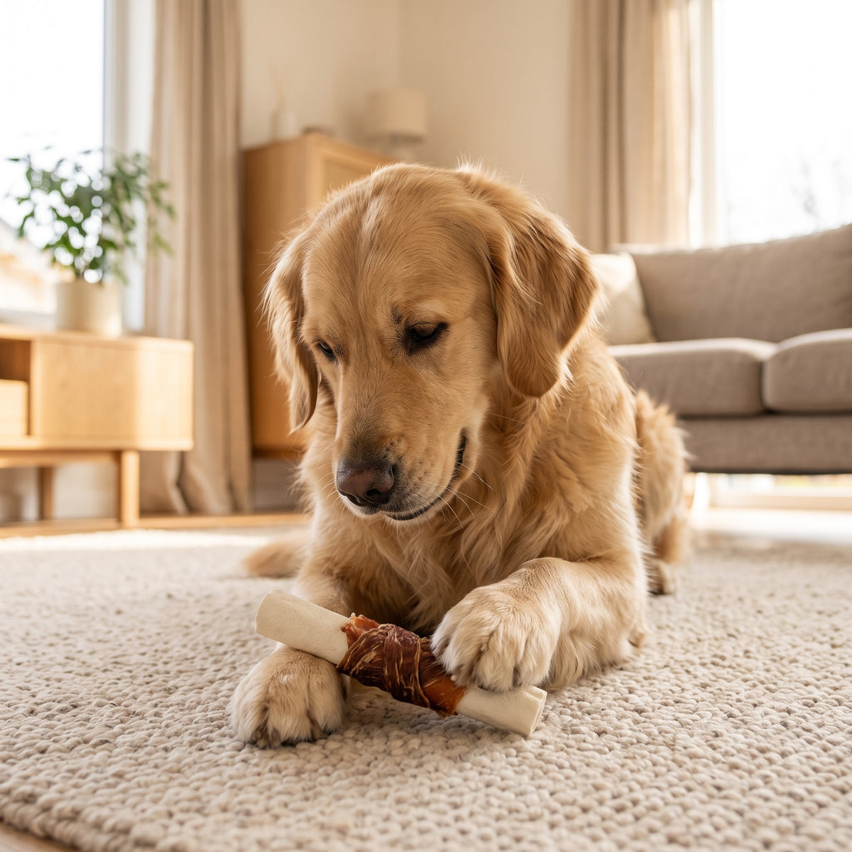 Palitos de Leche con Calcio para Perros — Snack Dental de Pollo o Pato